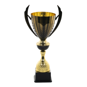 Puchar metalowy z malowanym kielichem- S5P24C