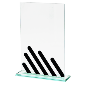 Statuetka szklana z grawerem- S5SZ01