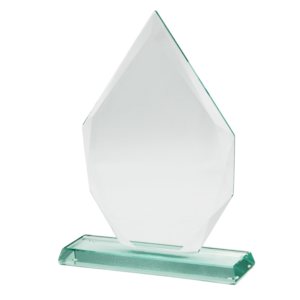 Statuetka szklana z grawerem- S5SZ17