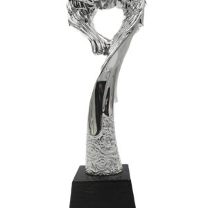 Statuetka srebrna serce - S5ST59