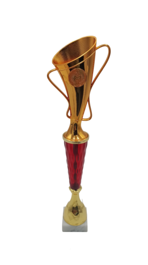 Puchar brązowy plastikowy