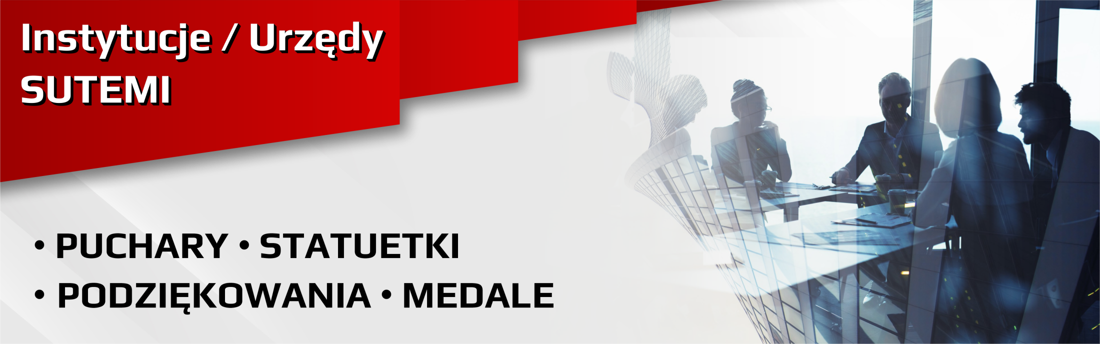 Trofea i Medale dla Instytucji i Urzędów - Sutemi